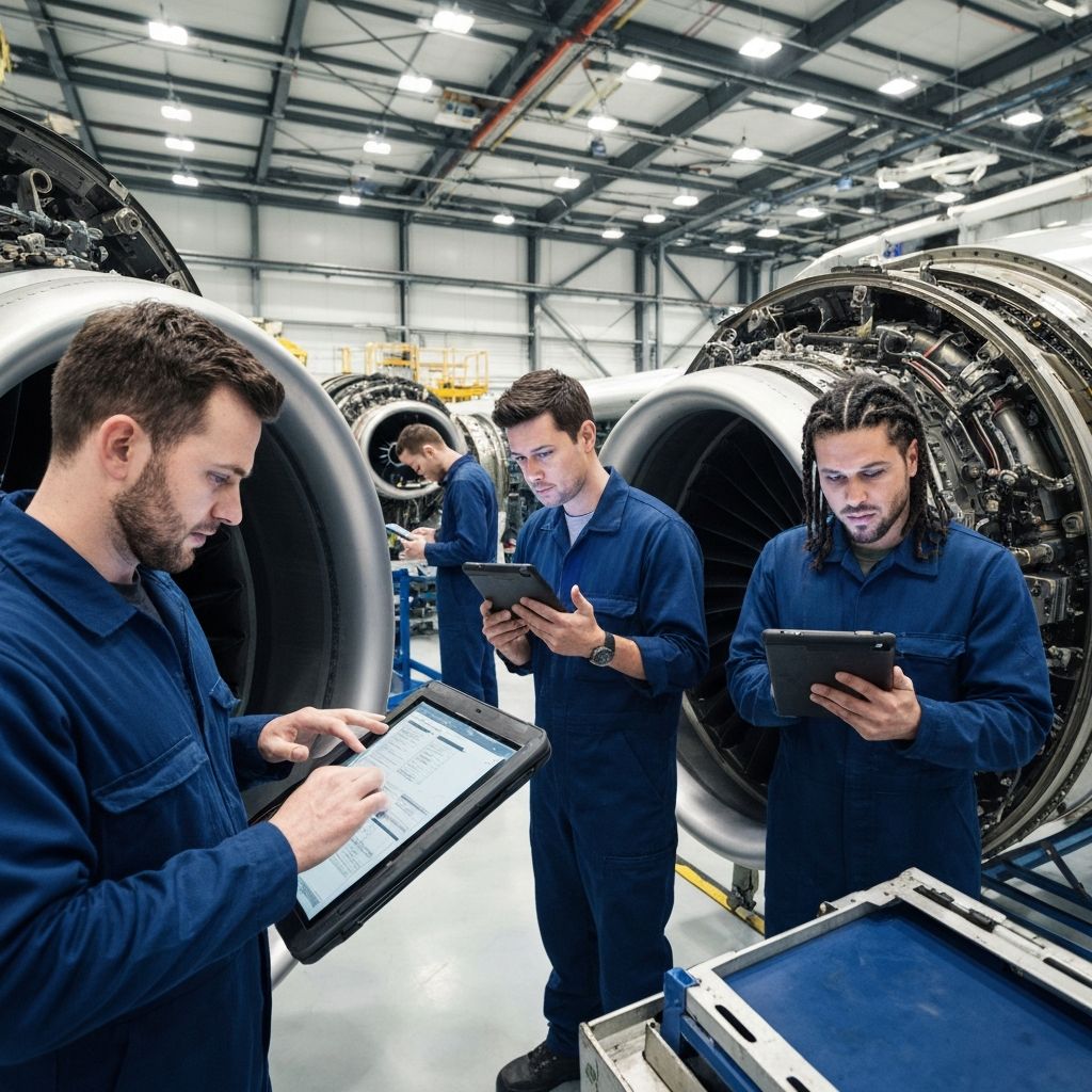 Aviation software integration workflow diagram